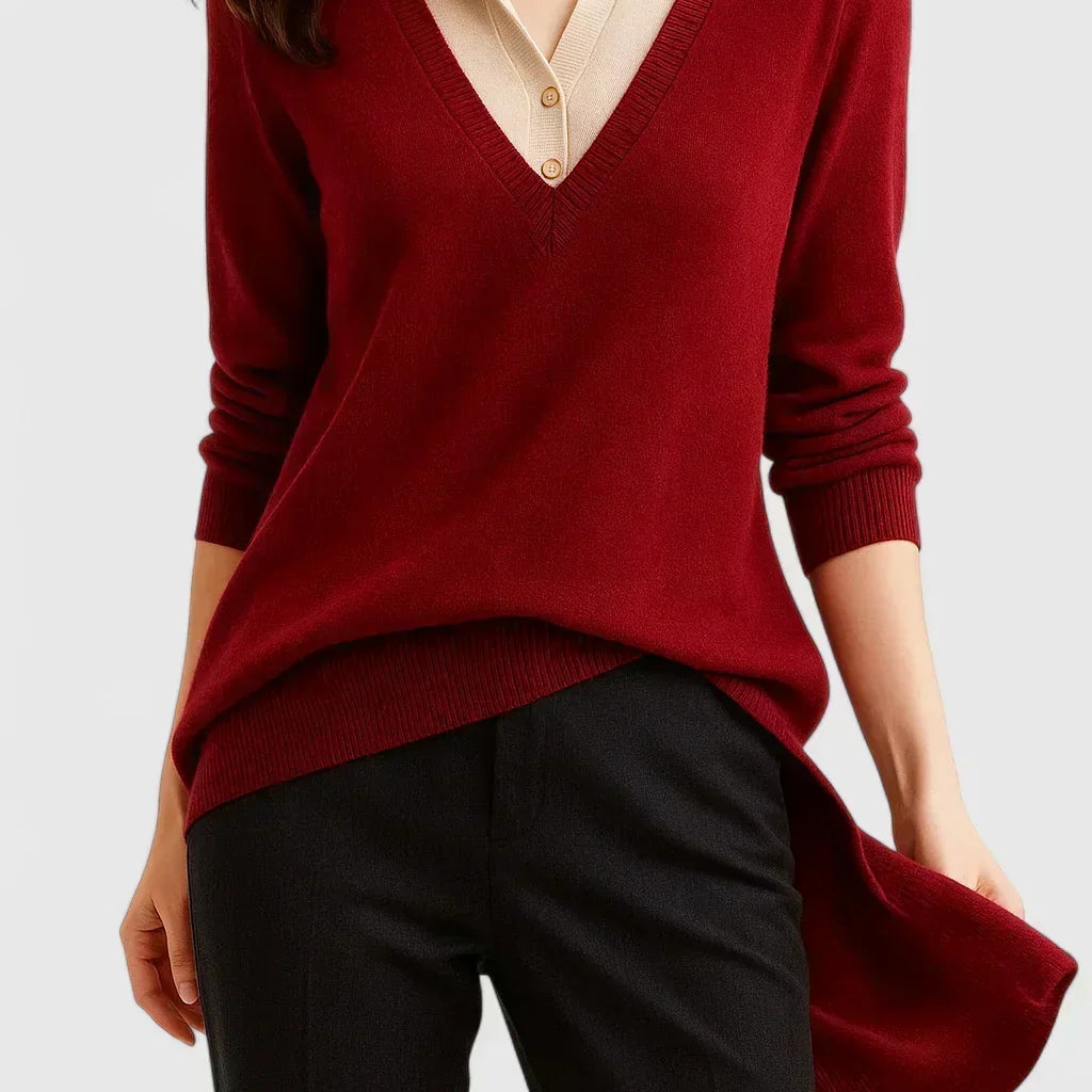 Ellie - pulover elegant — imagine 2