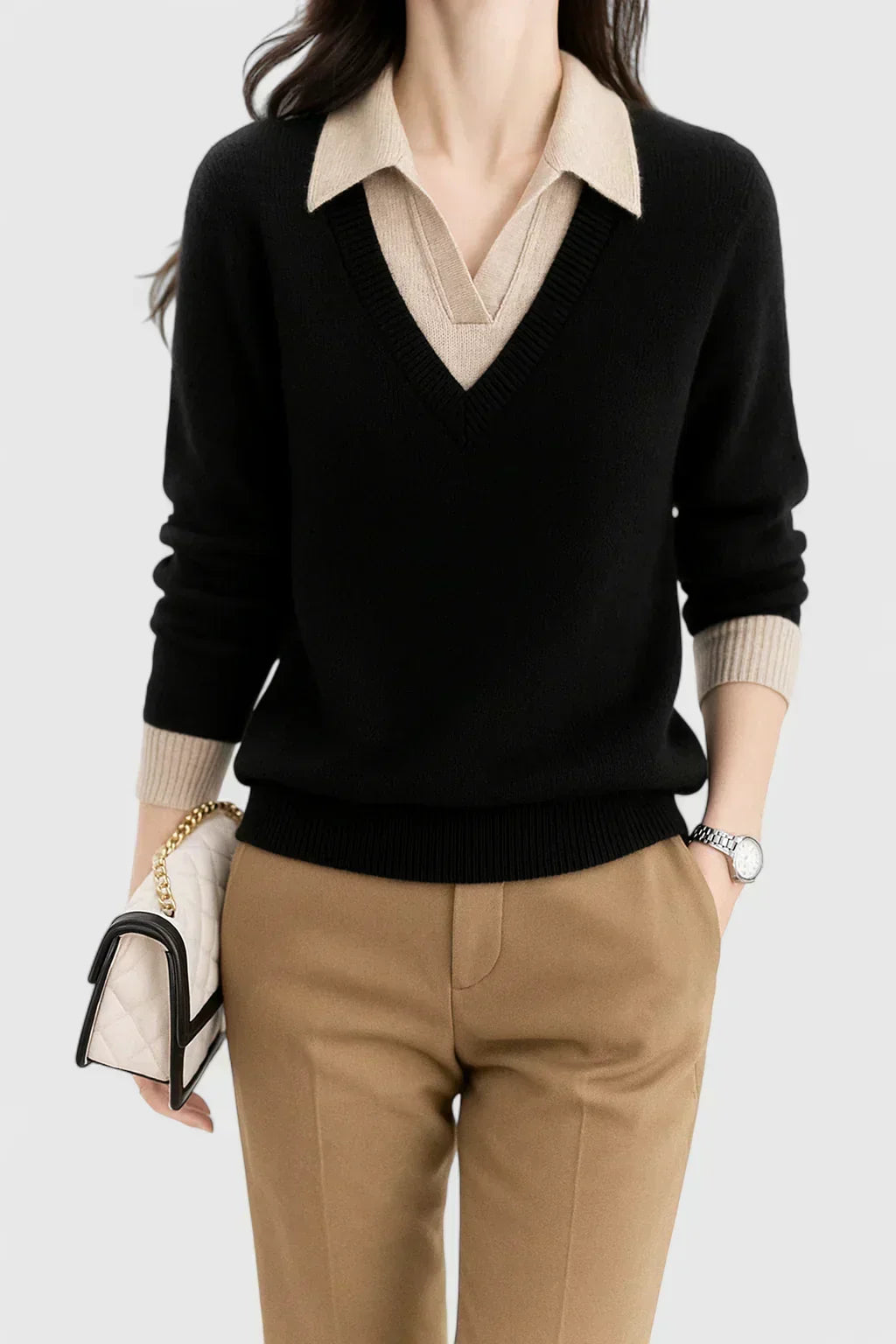 Ellie - pulover elegant — imagine 5