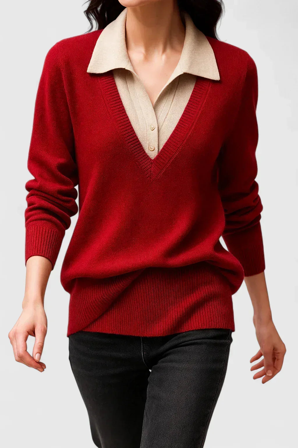 Ellie - pulover elegant — imagine 8