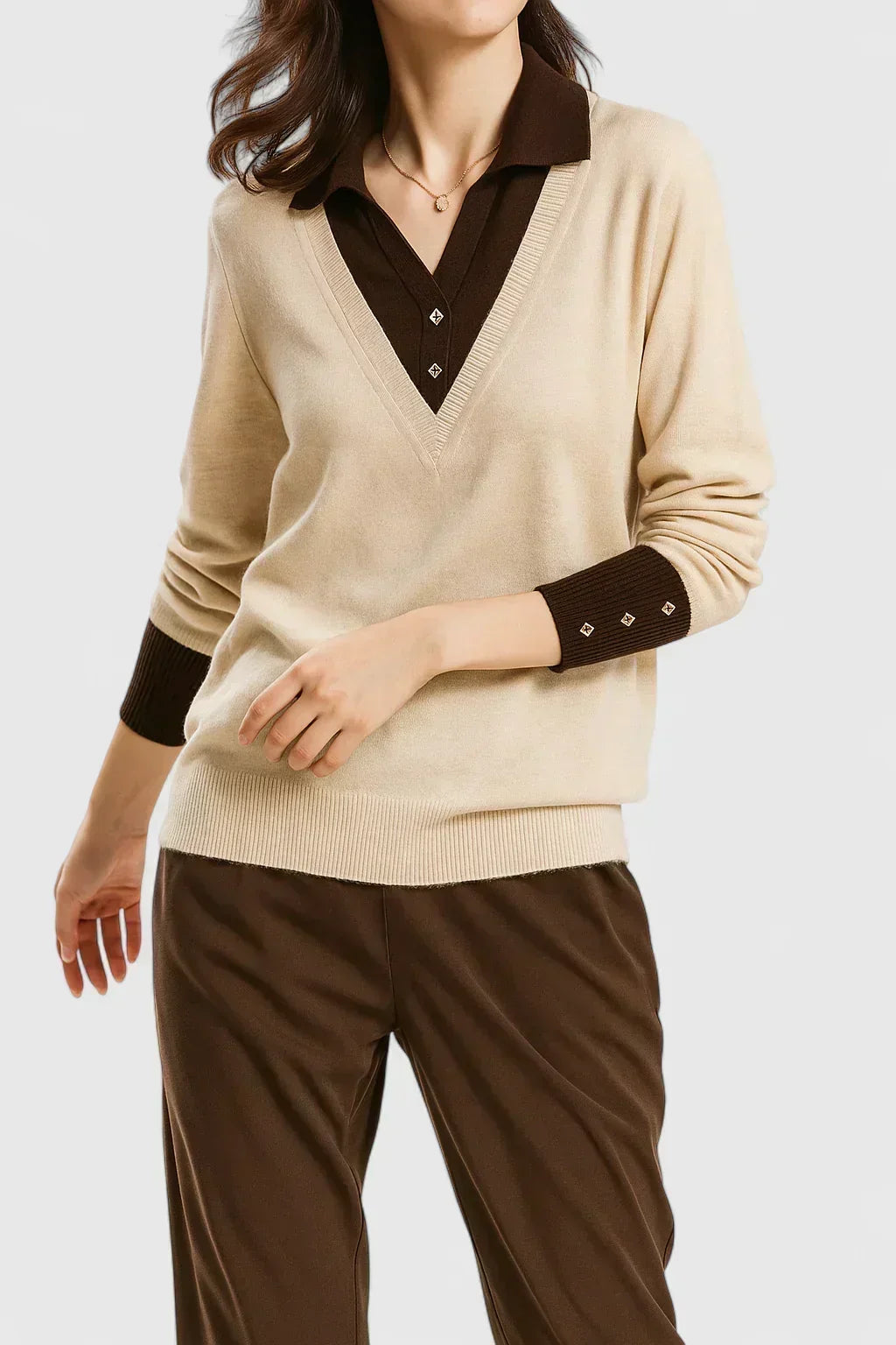 Ellie - pulover elegant — imagine 10