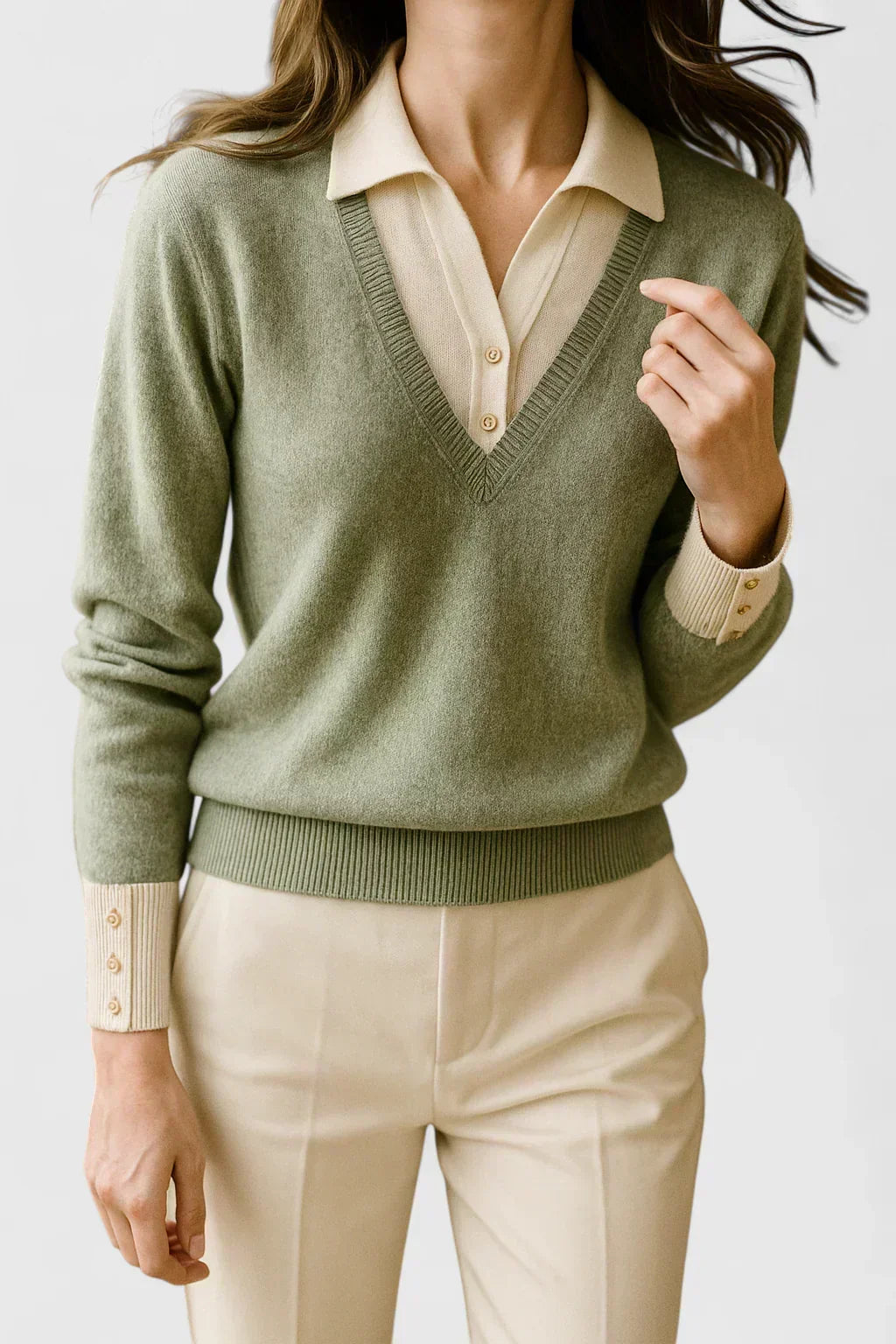 Ellie - pulover elegant — imagine 12