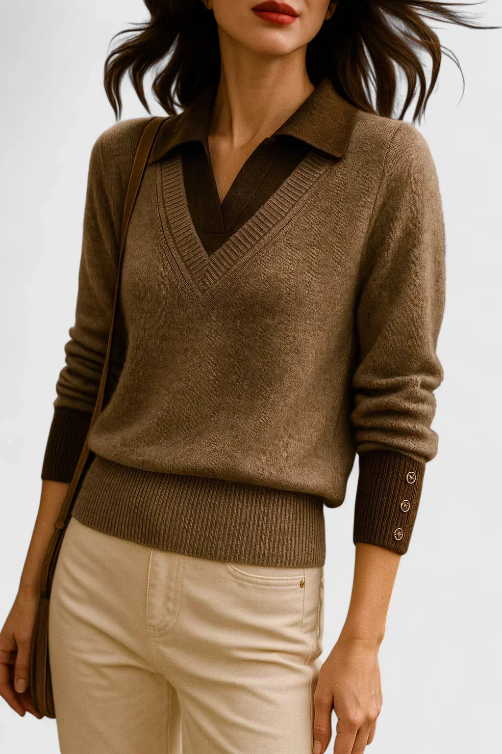 Ellie - pulover elegant — imagine 22