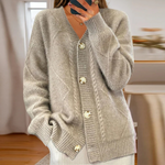 Eloísa - cardigan din tricot cu nervuri — imagine 5