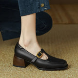 Emilia - pantofi retro cu bareta în T — imagine 6