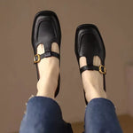 Emilia - pantofi retro cu bareta în T — imagine 7