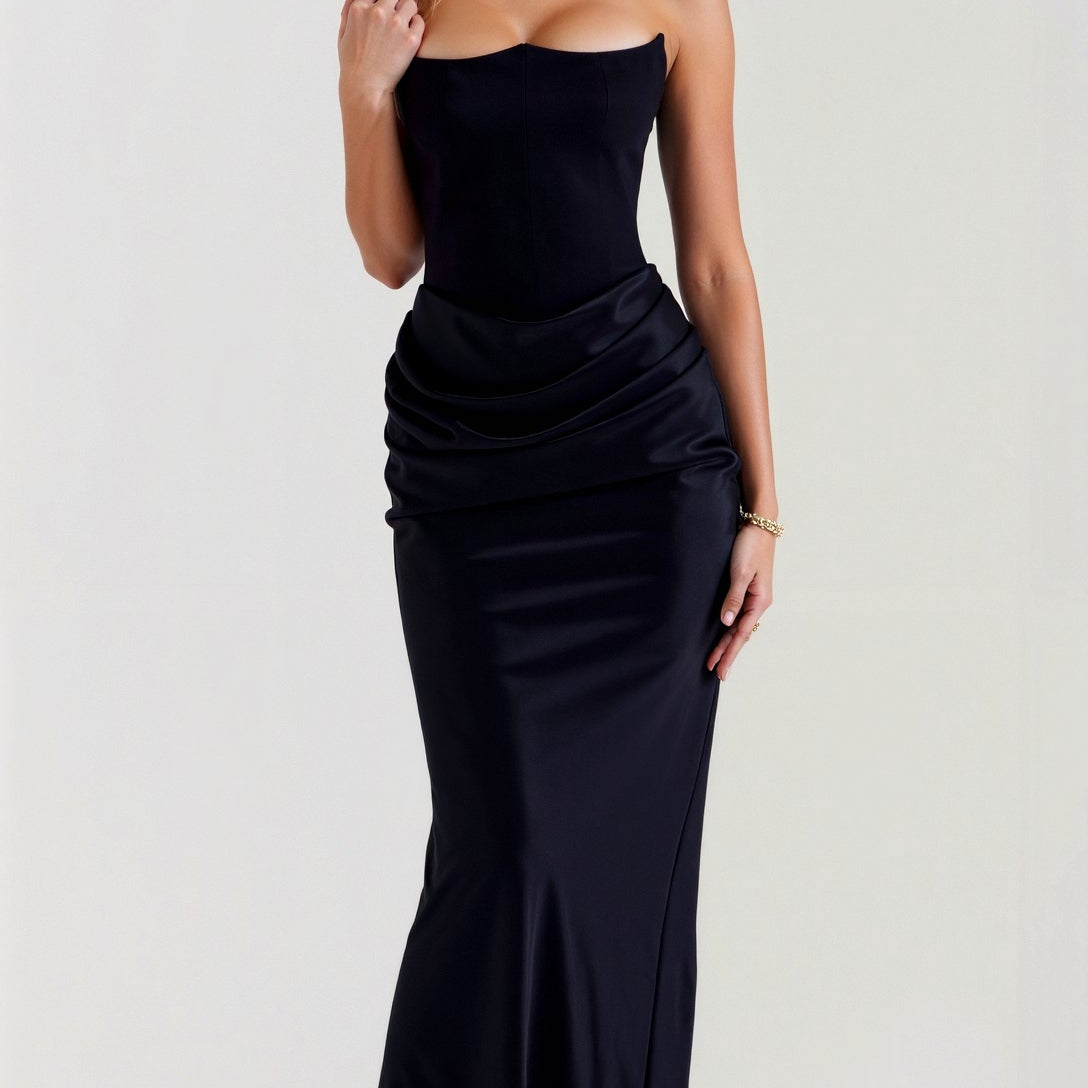 Emily - rochie lungă cu corsaj — imagine 1