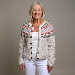 Emma - cardigan islandez retro — imagine 1