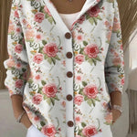 Evelyn - Cardigan cu glugă și model — imagine 6