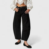 Everly - pantaloni comozi cu picior larg — imagine 4