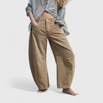 Everly - pantaloni comozi cu picior larg — imagine 16