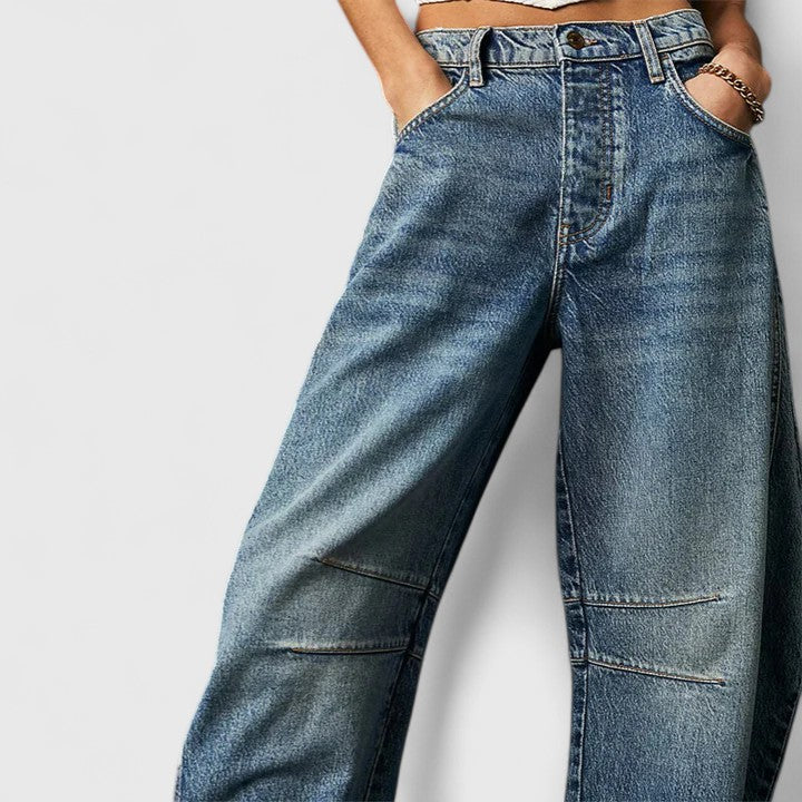 Everly - pantaloni comozi cu picior larg — imagine 21