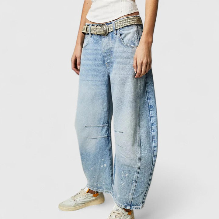 Everly - pantaloni comozi cu picior larg — imagine 23