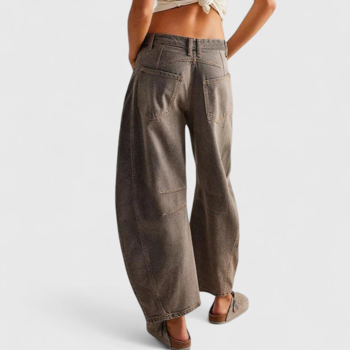 Everly - pantaloni comozi cu picior larg — imagine 26