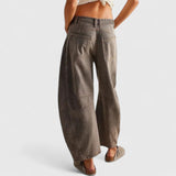 Everly - pantaloni comozi cu picior larg — imagine 29