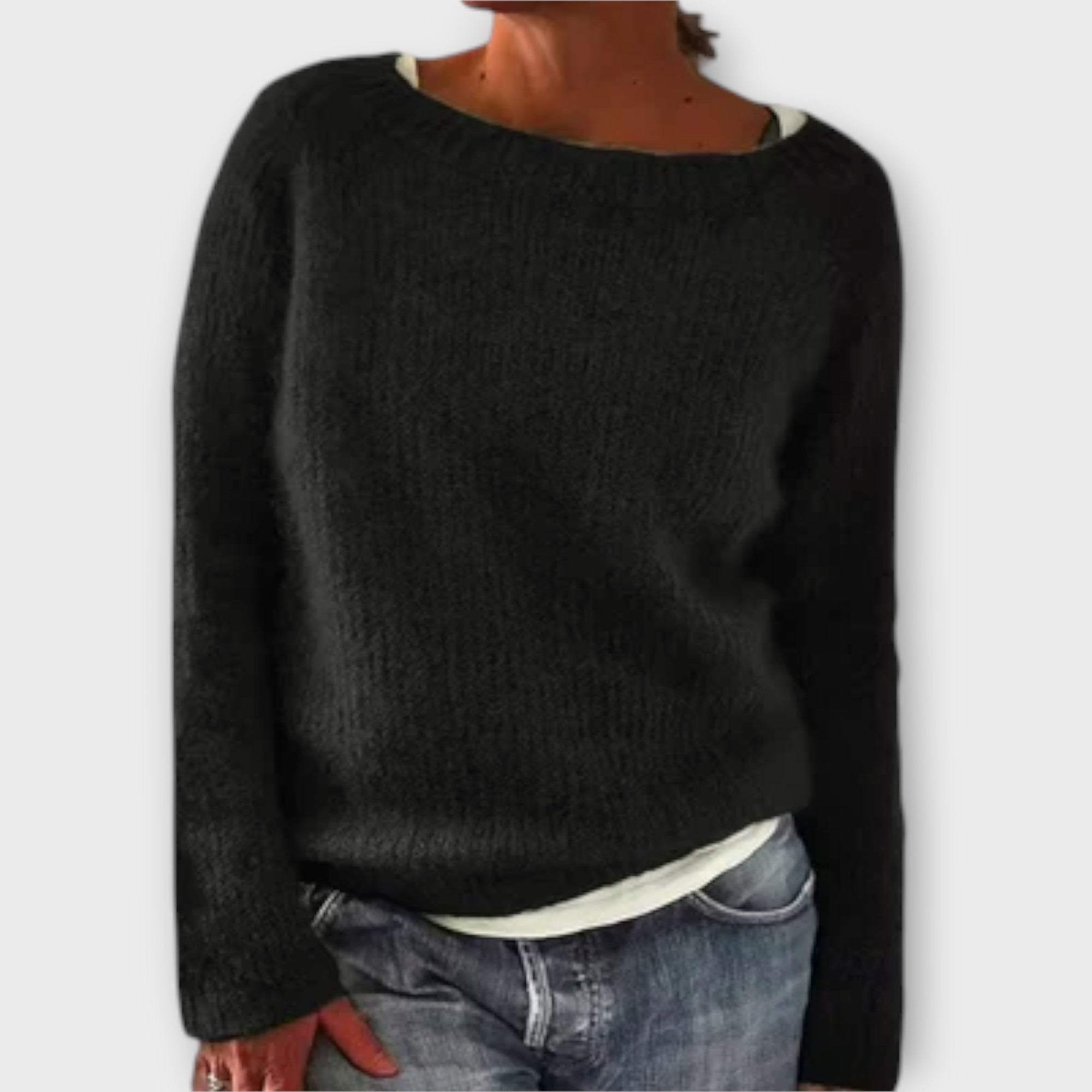 Fiona - Pulover retro tricotat — imagine 5