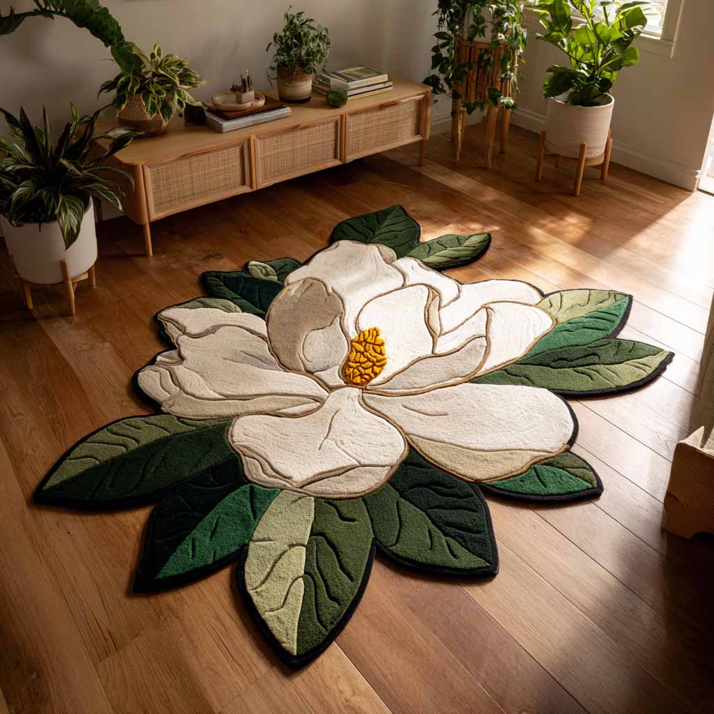 Covor modelat - Formă de floare — imagine 1