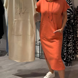 Gabriella - rochie casual cu glugă — imagine 2