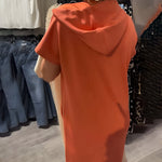 Gabriella - rochie casual cu glugă — imagine 3