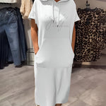 Gabriella - rochie casual cu glugă — imagine 6
