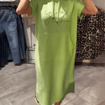Gabriella - rochie casual cu glugă — imagine 8