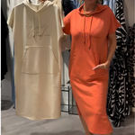Gabriella - rochie casual cu glugă — imagine 10