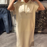 Gabriella - rochie casual cu glugă — imagine 12