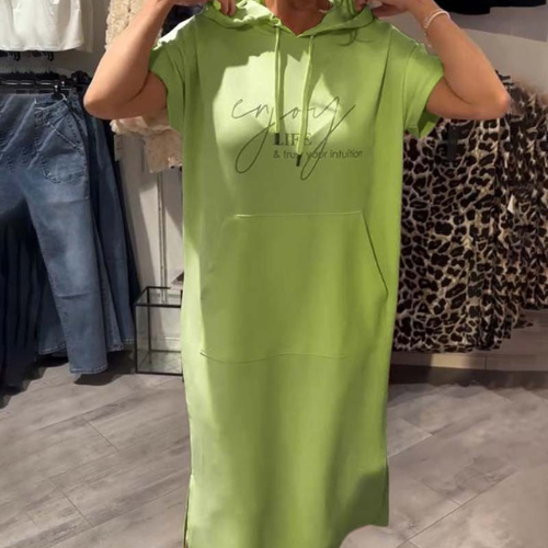 Gabriella - rochie casual cu glugă — imagine 14