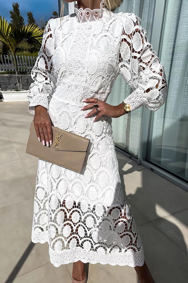 Gabrielle - rochie midi elegantă — imagine 3