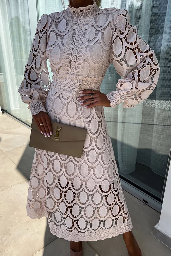 Gabrielle - rochie midi elegantă — imagine 4