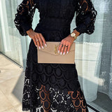 Gabrielle - rochie midi elegantă — imagine 5