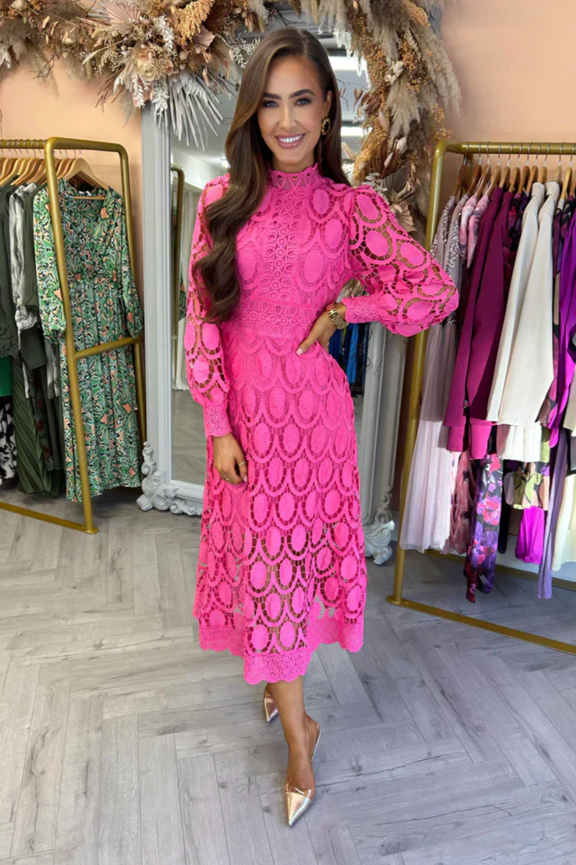 Gabrielle - rochie midi elegantă — imagine 6