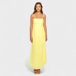 Gabrielle - Rochie maxi galbenă — imagine 1
