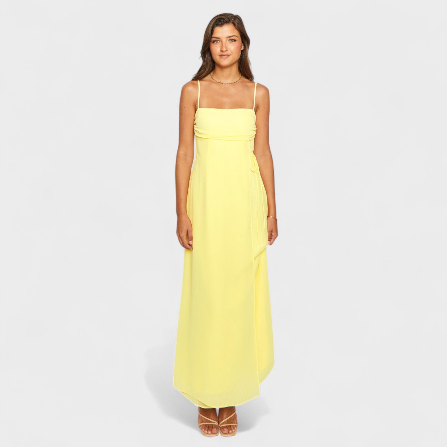 Gabrielle - Rochie maxi galbenă — imagine 1