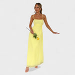 Gabrielle - Rochie maxi galbenă — imagine 2