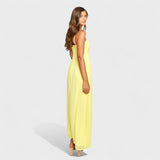 Gabrielle - Rochie maxi galbenă — imagine 4