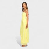 Gabrielle - Rochie maxi galbenă — imagine 7