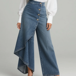 Gabrielle - pantaloni din denim înfășurați — imagine 2