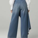 Gabrielle - pantaloni din denim înfășurați — imagine 3
