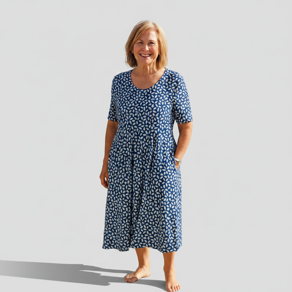Genesis - rochie midi cu croială lejeră — imagine 1