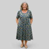 Genesis - rochie midi cu croială lejeră — imagine 3