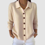 Genevieve - Cardigan moale tricotat cu nasturi — imagine 5