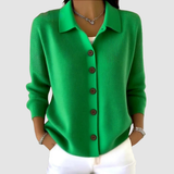 Genevieve - Cardigan moale tricotat cu nasturi — imagine 7