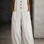 Genevieve - Salopetă din denim cu aspect retro spălat — imagine 13