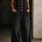 Genevieve - Salopetă din denim cu aspect retro spălat — imagine 19