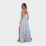 Gianna - rochie lungă boemă cu crăpătură — imagine 2