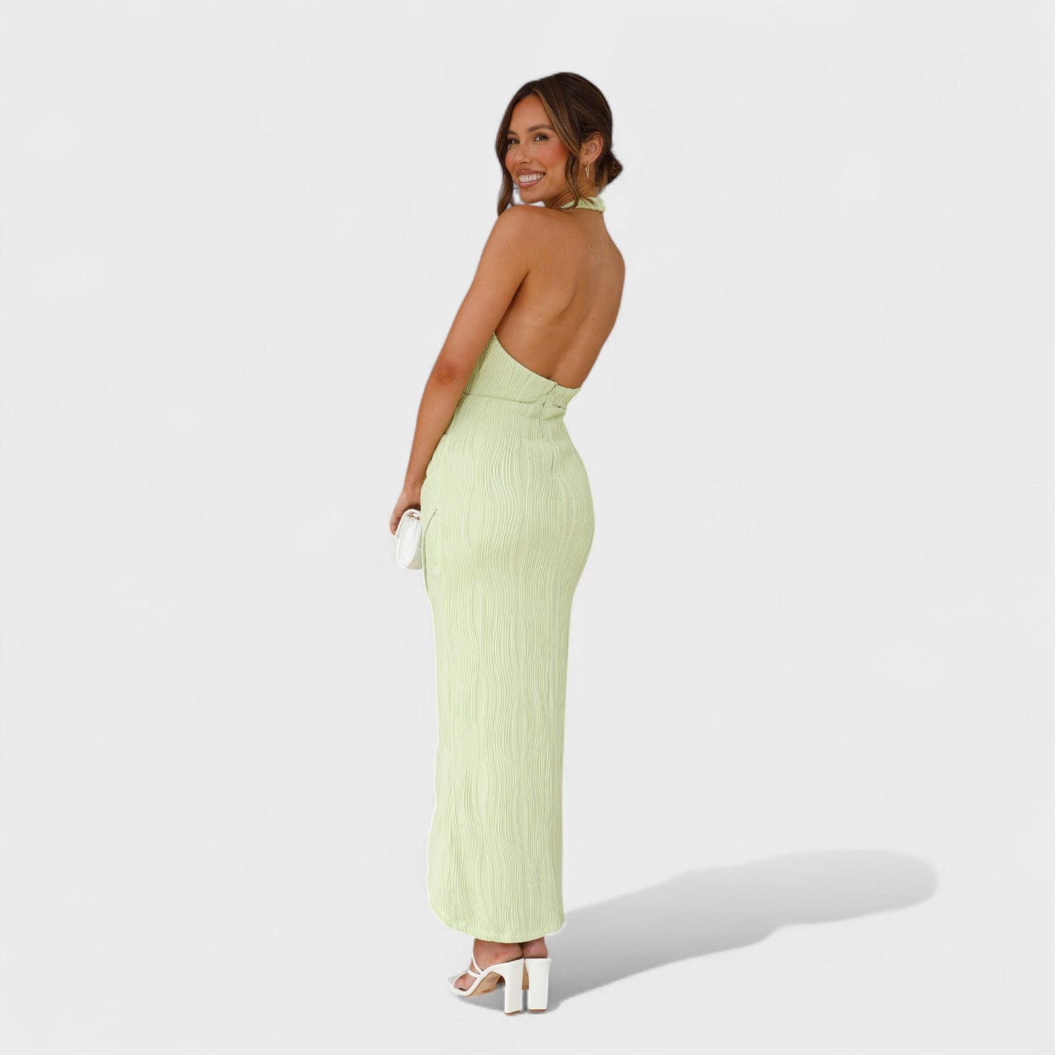 Gianna - rochie lungă cu pliuri — imagine 6