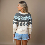 Gloria - cardigan islandez retro — imagine 3