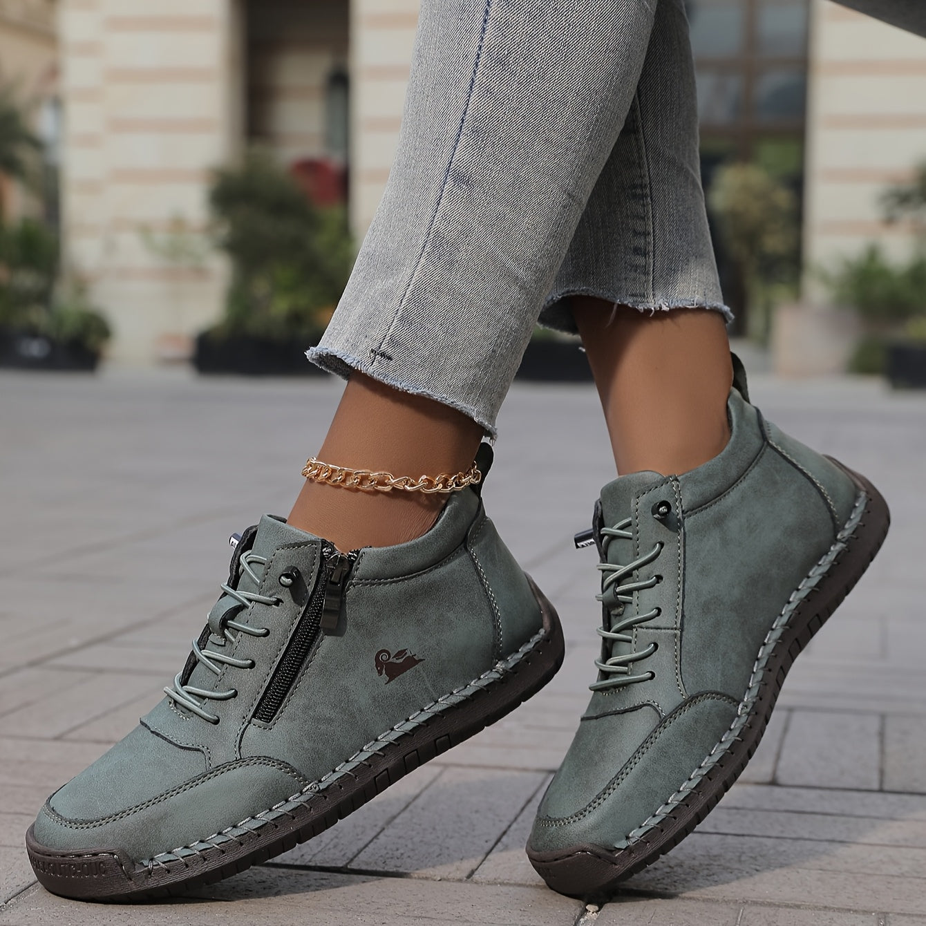 Grace - Pantofi cu fermoar — imagine 2