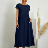 Hazel - rochie midi cu buzunare — imagine 6
