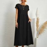 Hazel - rochie midi cu buzunare — imagine 9